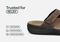 Orthofeet Eldorado Supportive Adjustable Comfort Men's Sandals - Brown - Feature Detail - 4