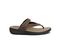 Orthofeet Eldorado Supportive Adjustable Comfort Men's Sandals - Brown - Product View - 1