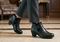 Orthofeet Emma Supportive Comfort Women's Boots - Black - Lifestyle View - 8