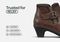 Orthofeet Emma Supportive Comfort Women's Boots - Brown - Feature Detail - 4