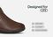 Orthofeet Emma Supportive Comfort Women's Boots - Brown - Feature Detail - 5