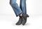 Orthofeet Emma Supportive Comfort Women's Boots - Black - Lifestyle View - 2