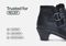 Orthofeet Emma Supportive Comfort Women's Boots - Black - Feature Detail - 4
