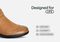 Orthofeet Emma Supportive Comfort Women's Boots - Chestnut Brown - Feature Detail - 5