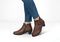 Orthofeet Emma Supportive Comfort Women's Boots - Brown - Lifestyle View - 2