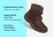 Orthofeet Florence Waterproof Cushioned Support Women's Boots - Brown - Comfort Benefits - 3