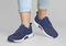 OrthoFeet Francis No Women's Sneakers Stretch - Blue - 2
