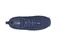 Orthofeet Francis No-Tie Stretch Cushioned Support Women's Sneakers - Blue - Bird's Eye View - 6