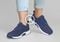 OrthoFeet Francis No Women's Sneakers Stretch - Blue - 6