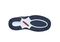 Orthofeet Francis No-Tie Stretch Cushioned Support Women's Sneakers - Blue - Sole View - 7