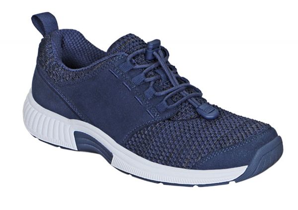 OrthoFeet Francis No Women's Sneakers Stretch - Blue - 1