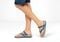 Orthofeet Gaya Supportive Women's Sandals - Blue - Lifestyle View - 2