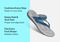 Orthofeet Gaya Supportive Women's Sandals - Blue - Comfort Benefits - 3