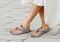 OrthoFeet Gaya Women's Sandals - Pewter - 2