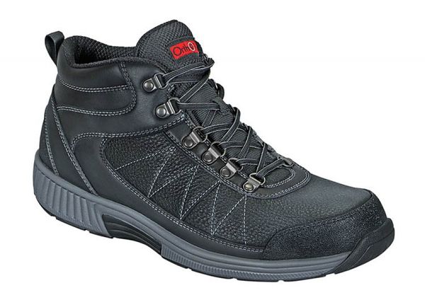 OrthoFeet Hunter Men's Boots - Black - 1