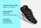 Orthofeet Laguna Heel Strap Stretch Women's Sandal - Black - Comfort Benefits - 3