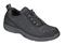 OrthoFeet Lava Stretch Knit Men's Sneakers Stretch - Black - 6