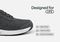 Orthofeet Lava Stretch Customizable Support Men's Sneaker - Dark Gray - Feature Detail - 5