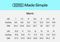 Orthofeet Lava Stretch Customizable Support Men's Sneaker - Lifestyle - Shoe Size Chart - 3