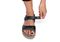 OrthoFeet Malibu Two Way Strap Women's Sandals Heel Strap - Black - 4