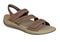 OrthoFeet Naxos Two Way Strap Women's Sandals Heel Strap - Brown - 1