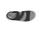 Orthofeet Naxos Supportive Adjustable Women's Sandals - Black - Bird's Eye View - 6