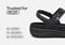 Orthofeet Paloma Supportive Comfort Heel-Strap Women's Sandals - Black Metallic - Feature Detail - 4