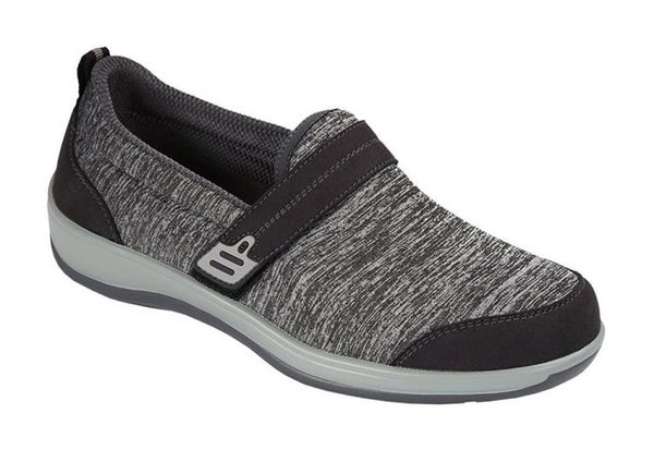 OrthoFeet Quincy Stretch Women's Casual Stretch - Gray - 6