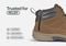 Orthofeet Ryder Cushioned Arch Support Men's Boots - Brown - Feature Detail - 4