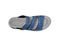 Orthofeet Sahara Supportive Cushioned Women's Sandals - Indigo Blue - Bird's Eye View - 6