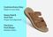 Orthofeet Sahara Supportive Cushioned Women's Sandals - Tan - Comfort Benefits - 3