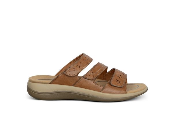 Orthofeet Sahara Supportive Cushioned Women's Sandals - Tan - Product View - 1