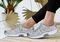 OrthoFeet Coral – Sandy Women's Sneakers Stretch - Silver - 2