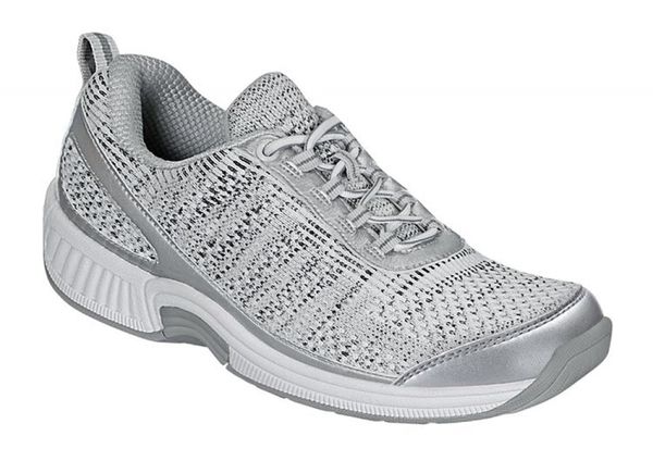 OrthoFeet Coral – Sandy Women's Sneakers Stretch - Silver - 1