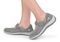 OrthoFeet Sanibel Heel Strap Women's Casual Mary Jane Heel Strap - Gray - 8