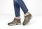 Orthofeet Siena Comfort Support Women's Boots - Taupe - Lifestyle View - 2