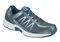 OrthoFeet Sprint Tie Men's Sneakers Tie-Less Heel Strap - Gray - 1