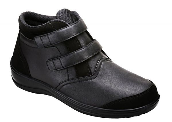 OrthoFeet Tivoli Women's Boots - Black - 1