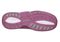 OrthoFeet Verve Tie Women's Sneakers Tie-Less Heel Strap - Fuchsia - 8