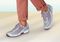 OrthoFeet Verve Tie Women's Sneakers Tie-Less Heel Strap - Fuchsia - 2