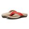 Vionic Starley Womens Thong Sandals - Poppy - pair left angle
