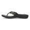 Vionic Starley Womens Thong Sandals - Black - Left Side