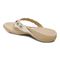 Vionic Starley Womens Thong Sandals - Cream - Back angle