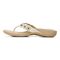 Vionic Starley Womens Thong Sandals - Cream - Left Side