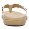 Vionic Starley Womens Thong Sandals - Cream - Back