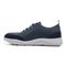 Vionic Nyla Womens Oxford/Lace Up Casual - Navy - Left Side