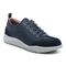 Vionic Nyla Womens Oxford/Lace Up Casual - Navy - Angle main