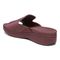 Vionic Monica Womens Slide Wedge - Shiraz - Back angle