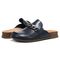 Vionic Georgie Womens Mule/Clog Casual - Navy - pair left angle