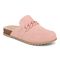 Vionic Georgie Women's Casual Mule / Clog - Vintage Rose Suede - Angle main